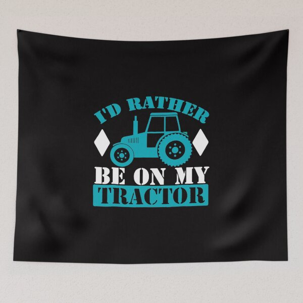 Item preview, I WOULD RATHER BE ON MY TRACTOR designed and sold by Extruser84.