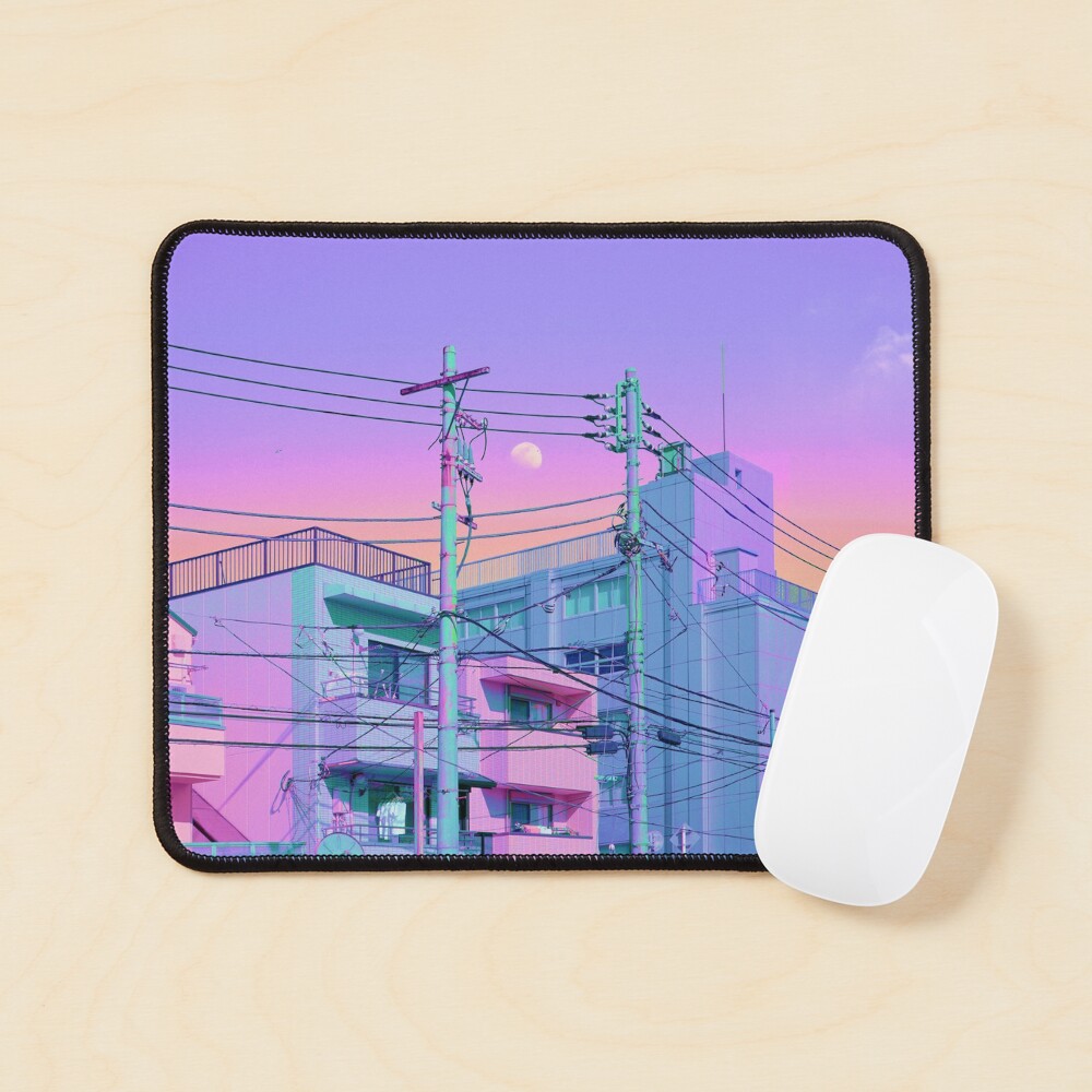 5PM in ethereal Tokyo Mouse Pad