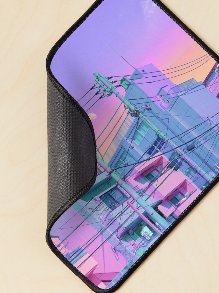 Alternate view of 5PM in ethereal Tokyo Mouse Pad