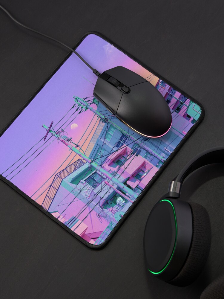 Alternate view of 5PM in ethereal Tokyo Mouse Pad