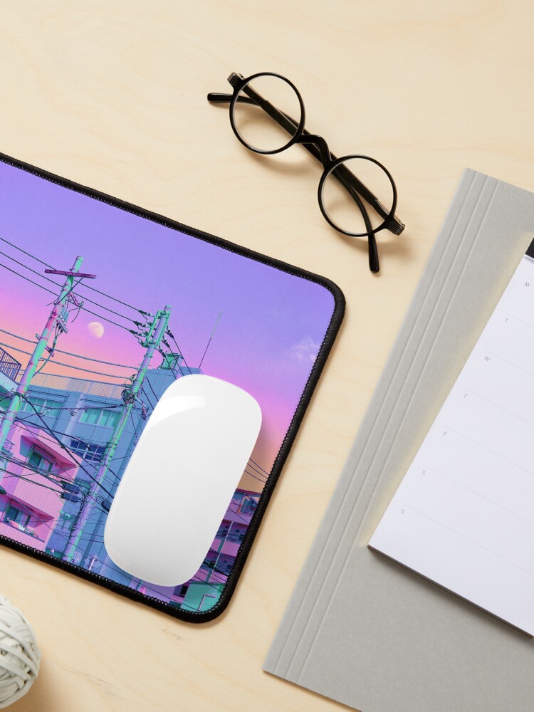 Alternate view of 5PM in ethereal Tokyo Mouse Pad