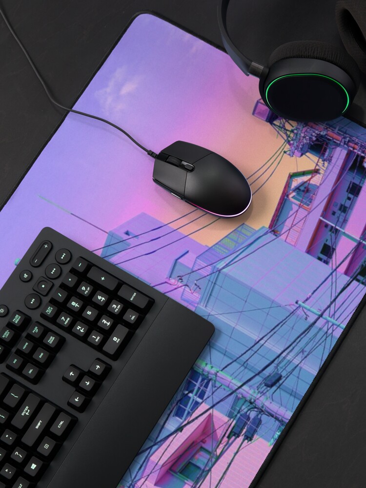 Alternate view of 5PM in ethereal Tokyo Mouse Pad