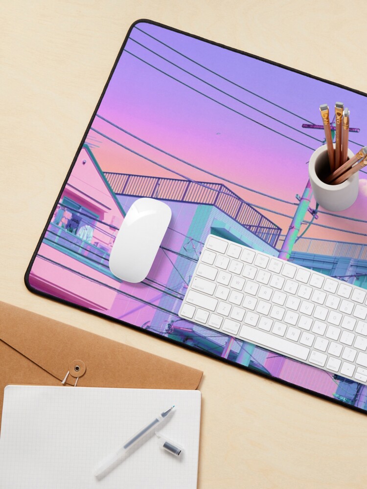 Alternate view of 5PM in ethereal Tokyo Mouse Pad