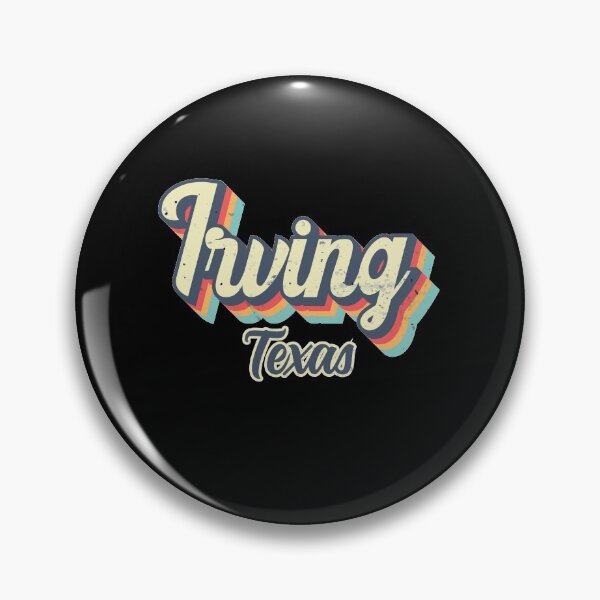 Item preview, Irving city Texas Retro Vintage 70s rainbow designed and sold by Teelogic.