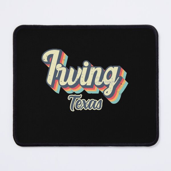 Item preview, Irving city Texas Retro Vintage 70s rainbow designed and sold by Teelogic.