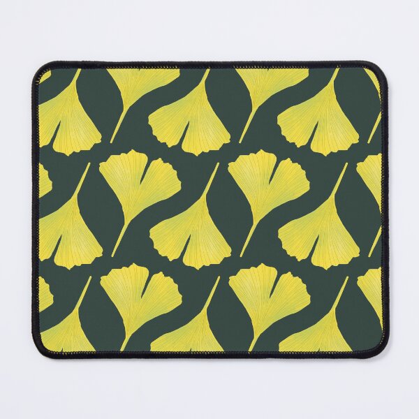 Item preview, Green Ginkgo Leaf Pattern designed and sold by Boriana Giormova.