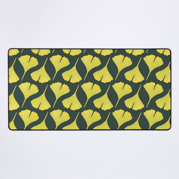 Item preview, Green Ginkgo Leaf Pattern designed and sold by Boriana Giormova.