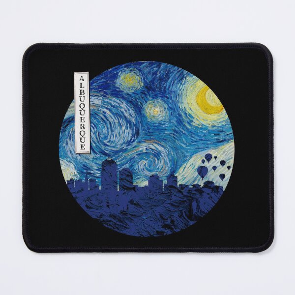 Item preview, Albuquerque Starry Night Van Gogh Circle designed and sold by DFerraz.
