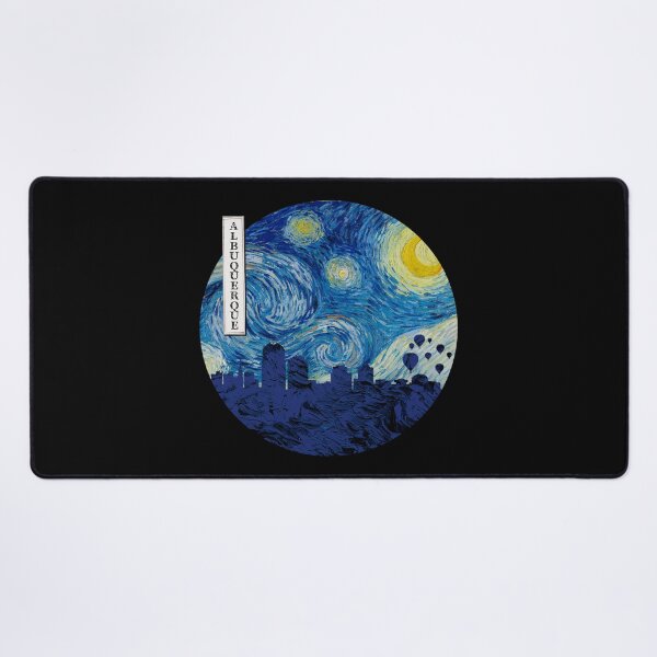 Item preview, Albuquerque Starry Night Van Gogh Circle designed and sold by DFerraz.