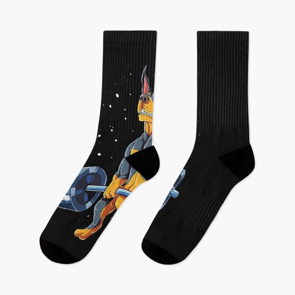 Item preview, Doberman Weightlifting Funny Deadlift Men Fitness Gym Gifts designed and sold by ZacharyMarcus.
