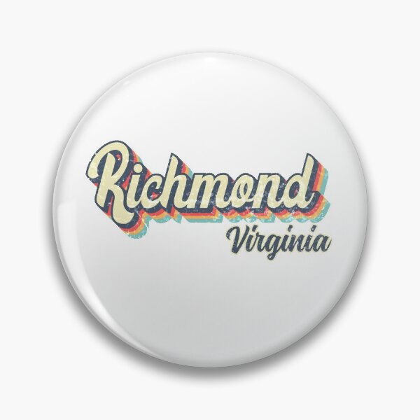 Item preview, Richmond city Virginia Retro Vintage 70s rainbow designed and sold by Teelogic.