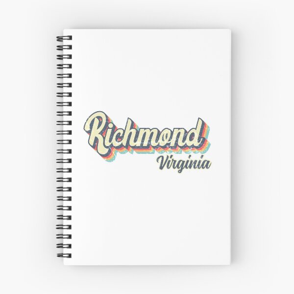Item preview, Richmond city Virginia Retro Vintage 70s rainbow designed and sold by Teelogic.
