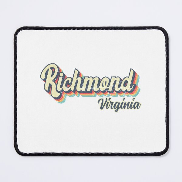 Item preview, Richmond city Virginia Retro Vintage 70s rainbow designed and sold by Teelogic.