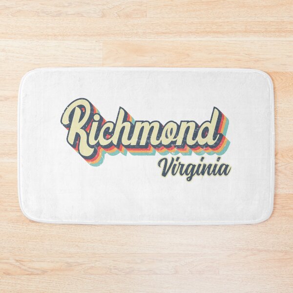 Item preview, Richmond city Virginia Retro Vintage 70s rainbow designed and sold by Teelogic.