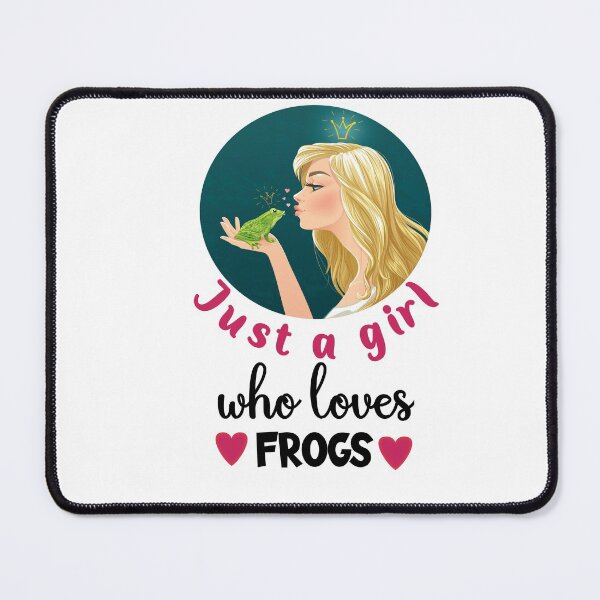 Item preview, Just a girl who loves frogs designed and sold by Designhub14.
