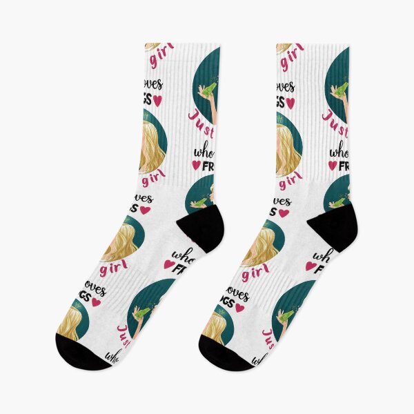 Item preview, Just a girl who loves frogs designed and sold by Designhub14.