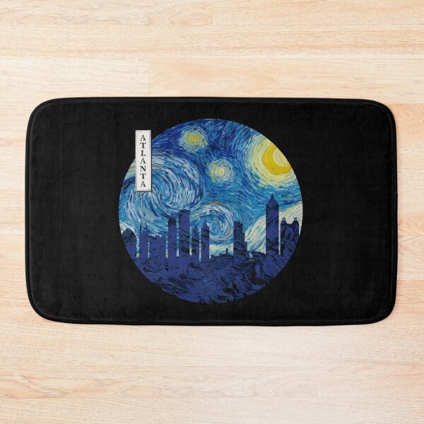 Item preview, Atlanta Starry Night Van Gogh Circle designed and sold by DFerraz.