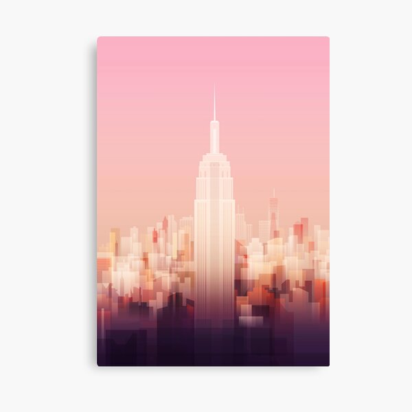 New york Empire state building Canvas Print
