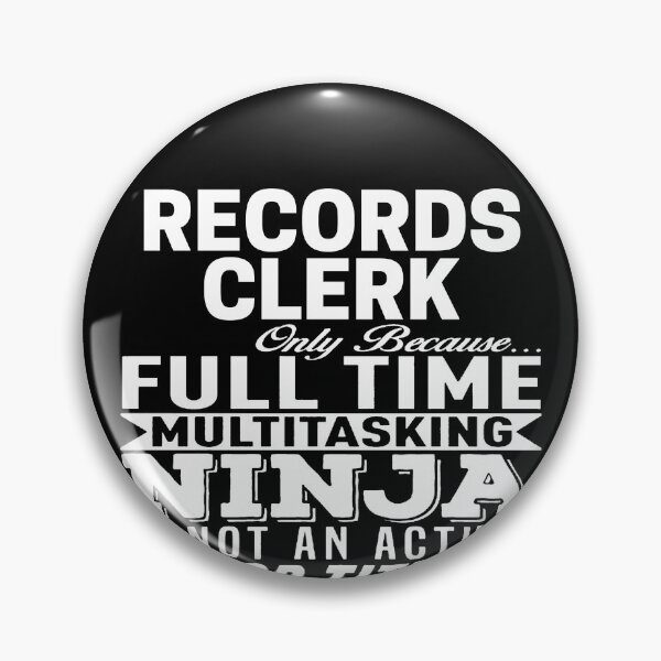 Item preview, Records clerk designed and sold by clickmostro.