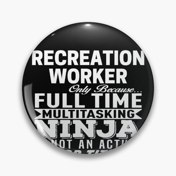 Item preview, Recreation worker designed and sold by clickmostro.