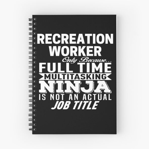 Item preview, Recreation worker designed and sold by clickmostro.