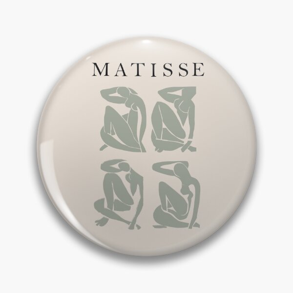 Item preview, Henri Matisse neutral aesthetics abstract nudes shades, sage green art  designed and sold by shreya ranjan.