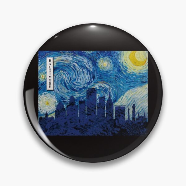 Item preview, Baltimore Van Gogh Starry Night designed and sold by DFerraz.