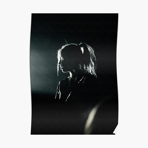 black white Poster