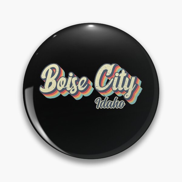 Item preview, Boise City Idaho Retro Vintage 70s rainbow designed and sold by Teelogic.