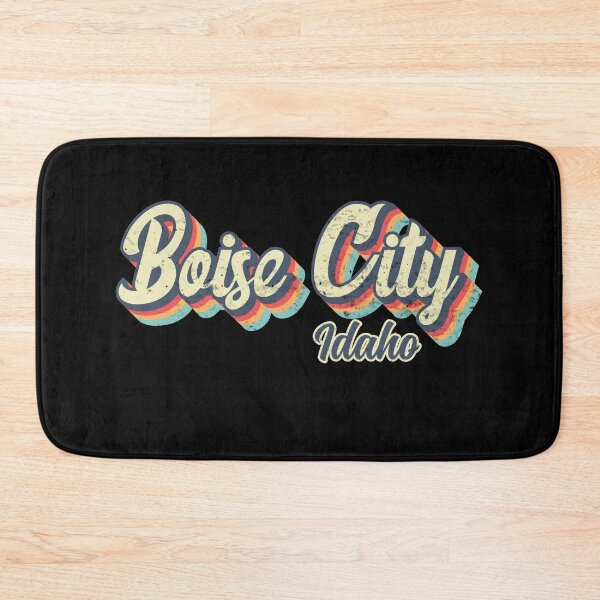 Item preview, Boise City Idaho Retro Vintage 70s rainbow designed and sold by Teelogic.