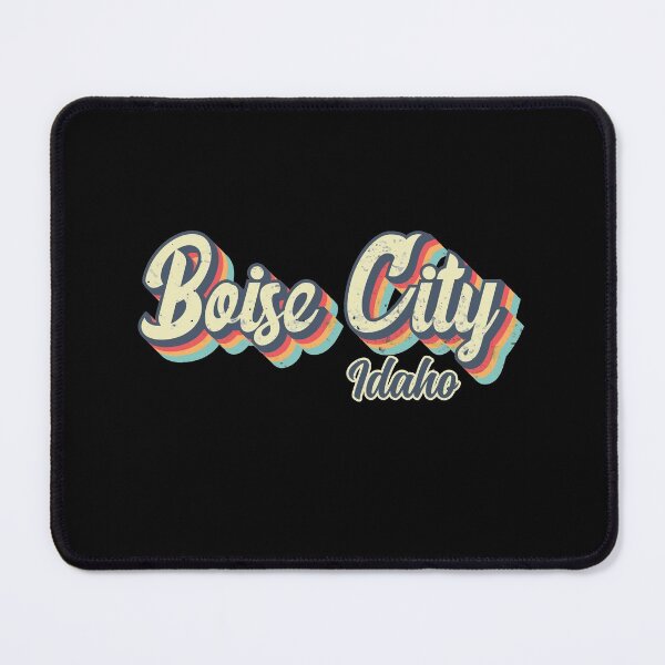 Item preview, Boise City Idaho Retro Vintage 70s rainbow designed and sold by Teelogic.