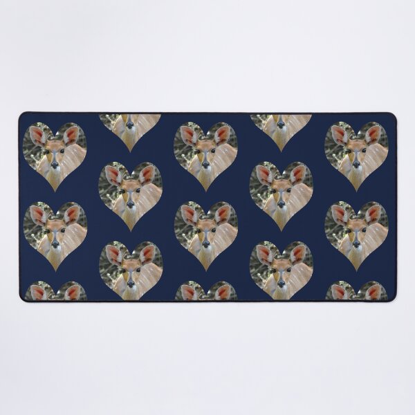 Bushbuck portrait 5 Desk Mat