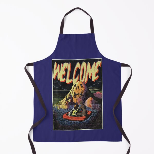Item preview, Vintage Hell Island Wrecked Ship Survivor Retro Horror Poster Halloween Gift designed and sold by TheAplus.