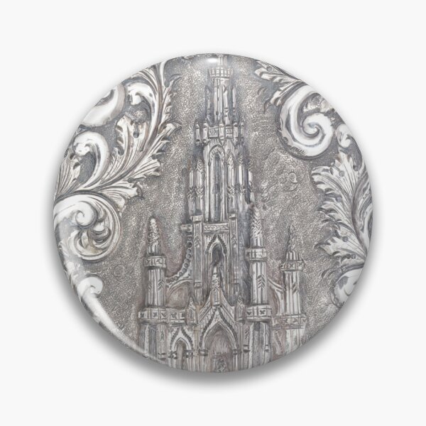 Item preview, Silver Church Card Case  designed and sold by KnightandMoon.