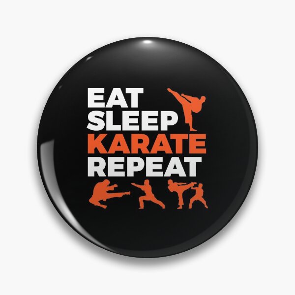 Item preview, Eat Sleep Karate Repeat designed and sold by kcaandwu.