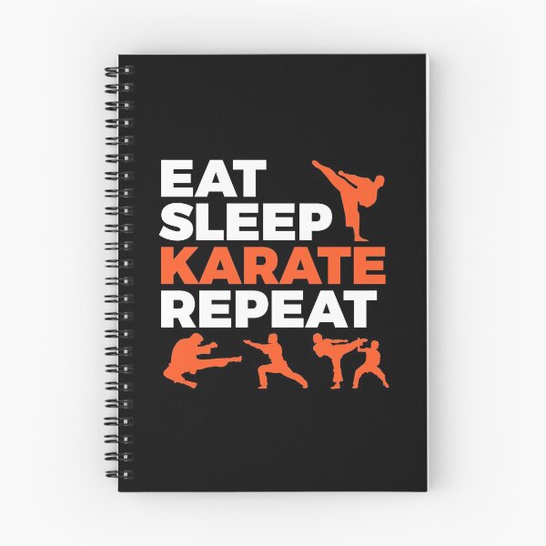 Item preview, Eat Sleep Karate Repeat designed and sold by kcaandwu.