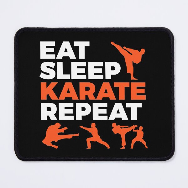 Item preview, Eat Sleep Karate Repeat designed and sold by kcaandwu.
