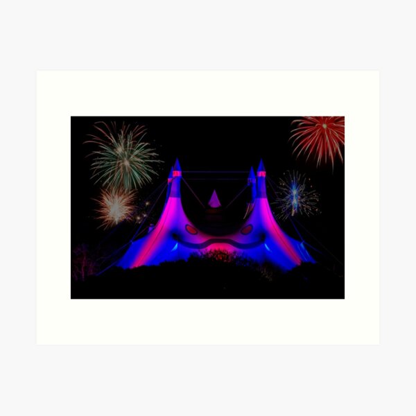 The Circus Art Print