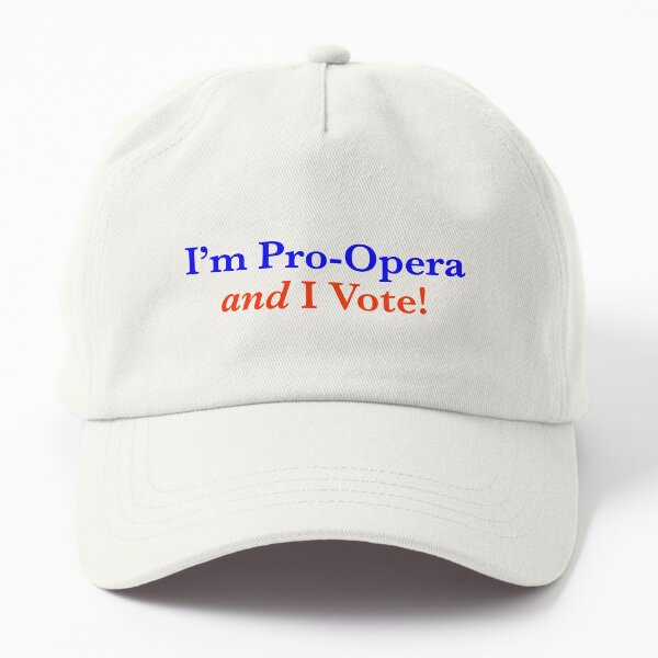 Vista previa del artículo con la obra «Inspirado por Frasier - ¡Soy Pro-Opera y voto!», diseñado y vendido por Ware Wolf.
