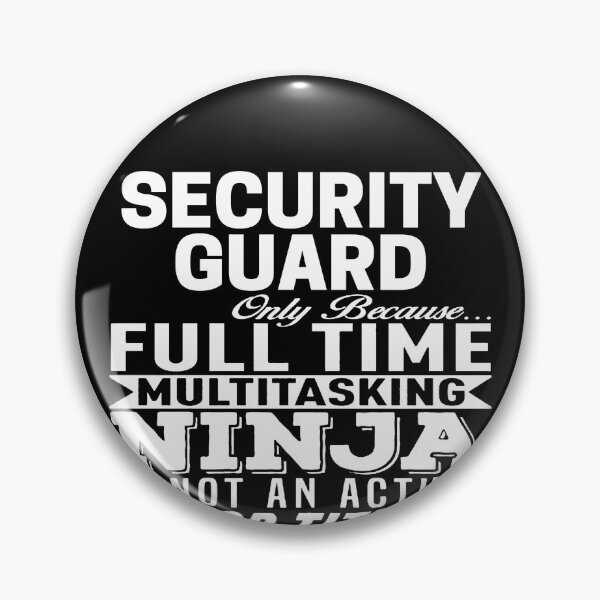Item preview, Security guard designed and sold by clickmostro.