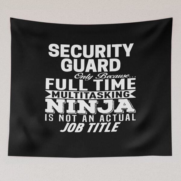 Item preview, Security guard designed and sold by clickmostro.