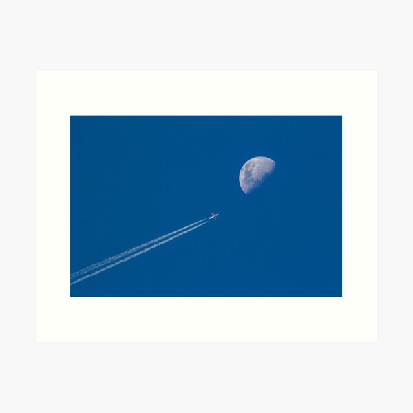 Fly Me to the Moon Art Print