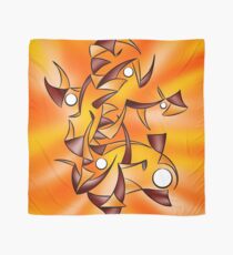 Abstract digital art - Abugila V4 Scarf