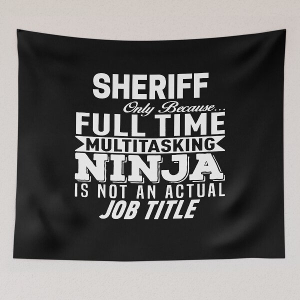 Item preview, Sheriff designed and sold by clickmostro.