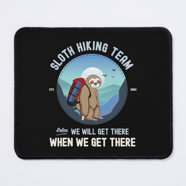 Item preview, Sloth Hiking Tshirt, Sloth Hiking Team  designed and sold by SeleneFrances.