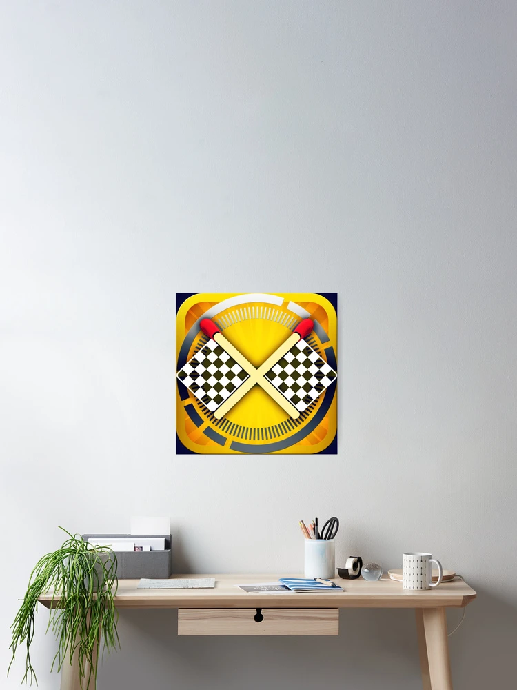 Thumbnail 2 of 3, Poster, Pit stop designed and sold by Roshan Keenoo.
