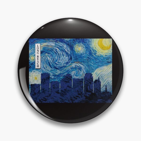 Item preview, La noche estrellada de Van Gogh en Long Beach designed and sold by DFerraz.