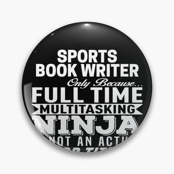 Artikelvorschau, Sports book writer entworfen und verkauft von clickmostro.