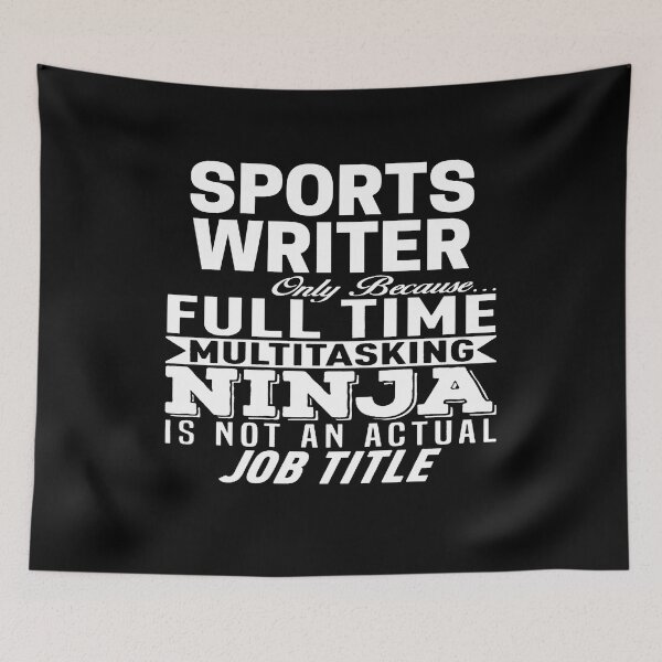 Item preview, Sports writer designed and sold by clickmostro.