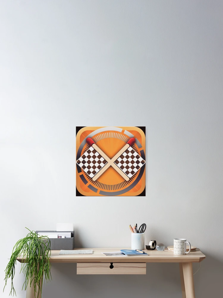 Thumbnail 2 of 3, Poster, Pit stop designed and sold by Roshan Keenoo.